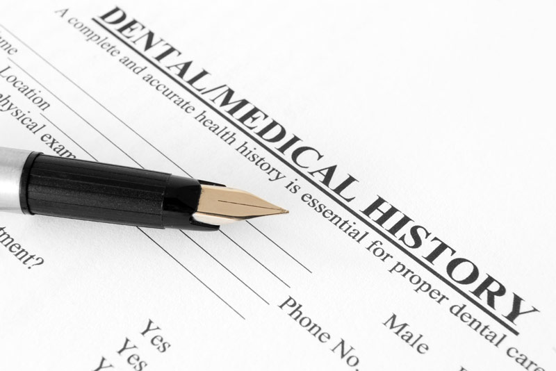 Assessing a Patient’s Dental History