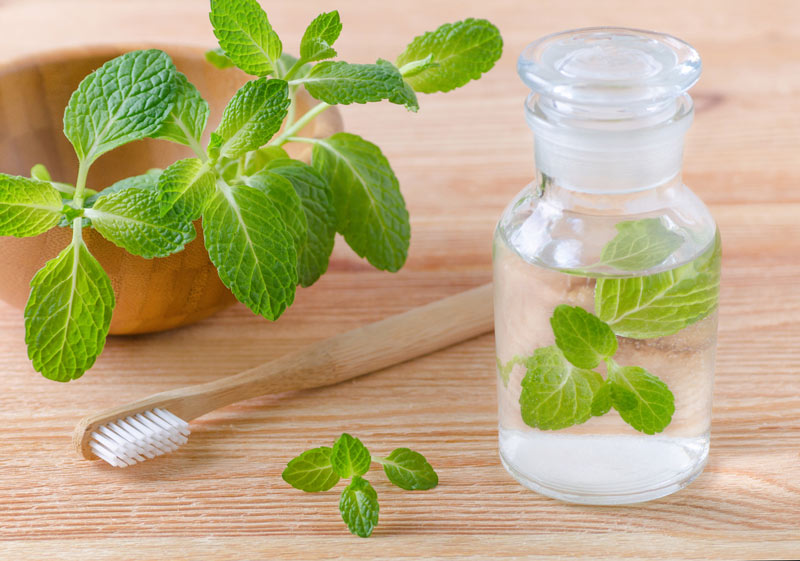 Baking Soda Salt Rinse
