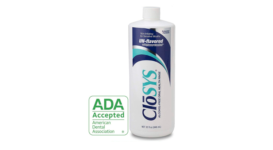 Best Unflavored CloSYS Original Mouthwash for Sensitive Mouths