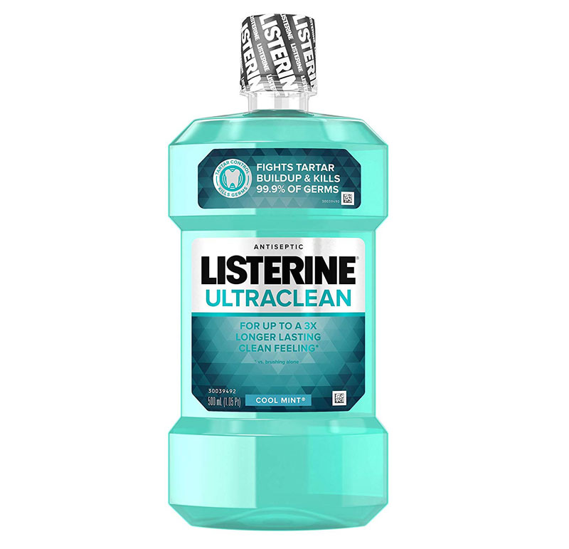 Listerine Ultra clean Oral Care Antiseptic Mouthwash