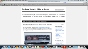 Dental Warrior Dentist Blog