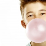 chewing gum bubble