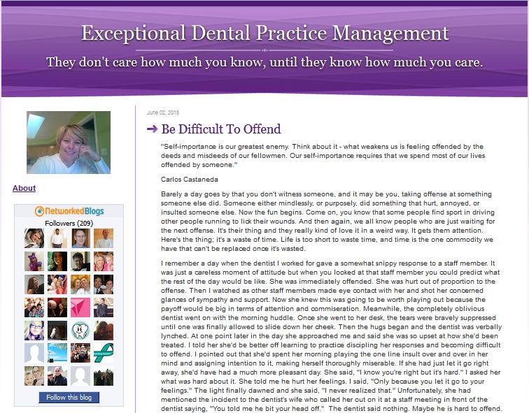 exceptional dental practices