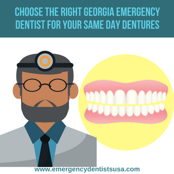 how to choose the right emergency denture repair in georgia