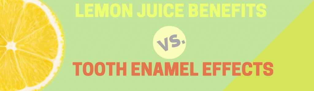 lemon juice tooth enamel