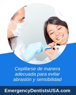 manera correcta de lavarse los dientes