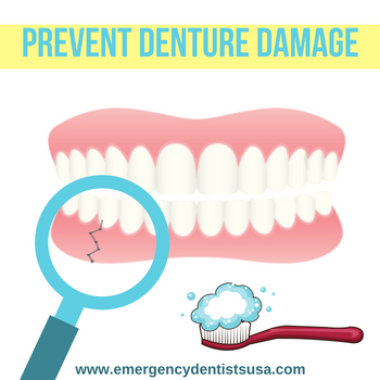 preventing denture damage georgia